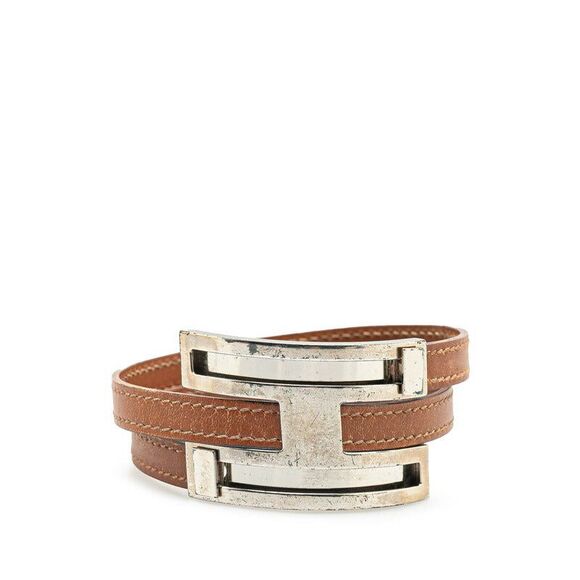 Hermes Pous Pous Leather Bracelet - Picture 2 of 8